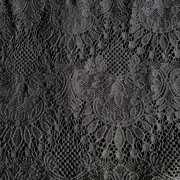 Bebe Black Lace Skirt - Picture 2 of 10